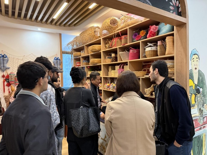 东营职业学院：非遗雅韵牵丝路留学生沉浸式